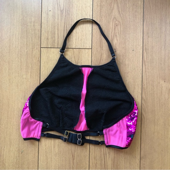 Handmade sequined bralette - Picture 2 of 2